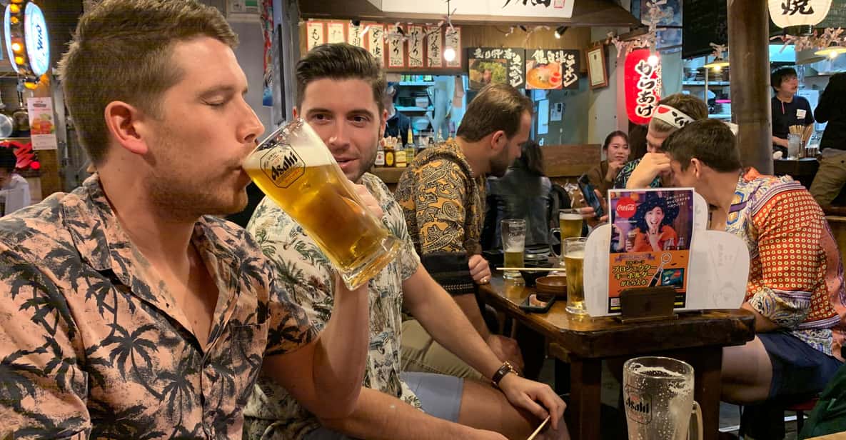 Deep Food Tour and Bar Hopping in Namba