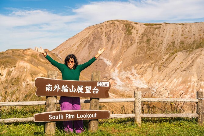 Hike Mt. Usu and Visit Lake Toya Day Tour