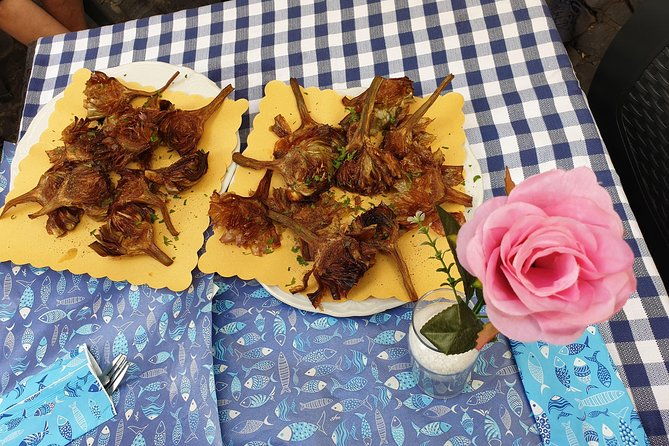 rome-jewish-ghetto-food-wine-tour-guided-visit-of-top-sites-lit-up-at-night