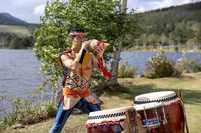 enjoy-a-private-osuwa-daiko-performance-in-the-great-nature