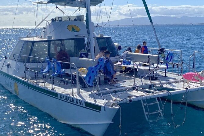 oahu-catamaran-snorkel-see-turtles-guaranteed