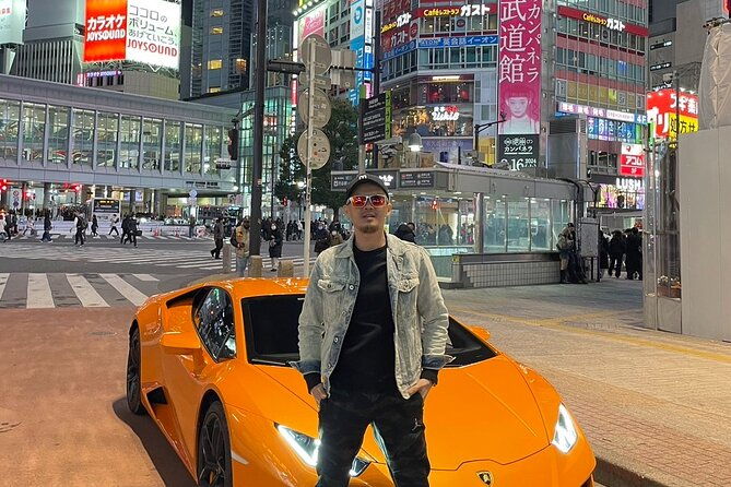 1-hour-tokyo-tour-in-lamborghini-huracan