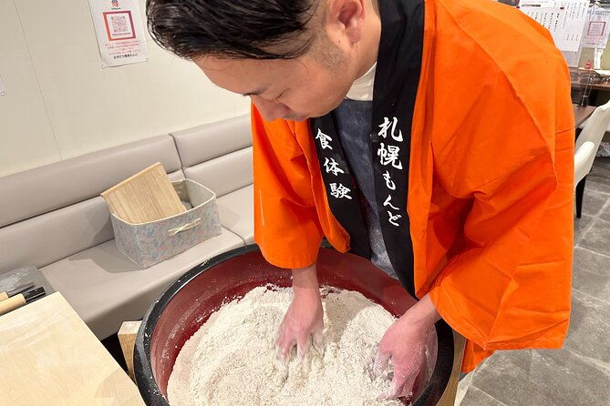 in-sapporo-a-luxurious-japanese-food-experience-plan-that-includes-a-soba-making-experience-tempura-hokkaido-deer-shabu-shabu-and-3-types-of-hokkaido-limited-sake