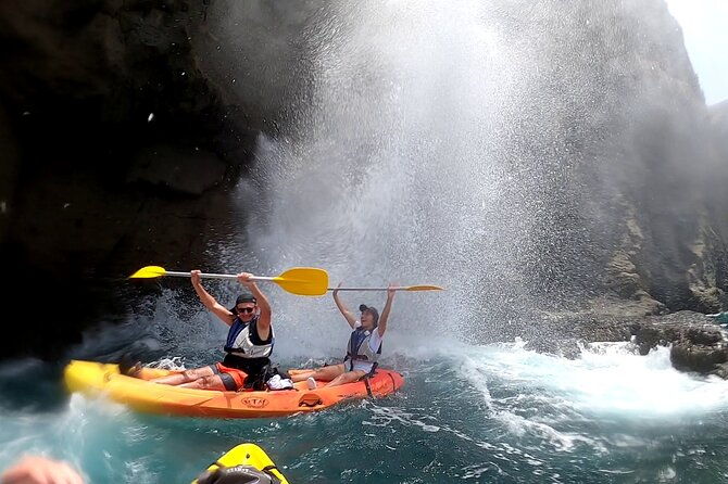 kayaking-adventure-route-with-snorkeling-in-mogan-caves