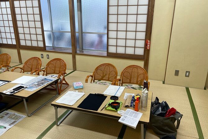 kimono-calligraphy-japanese-culture-experience-in-nakano