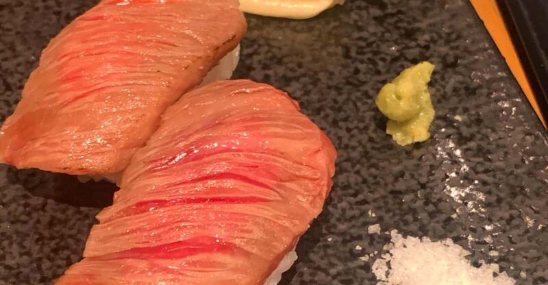 kobe-sake-brewery-tour-with-tasting-and-kobe-beef-nigiri