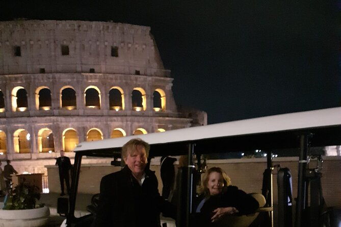 rome-2-hour-golf-cart-night-tour-with-hotel-pickup