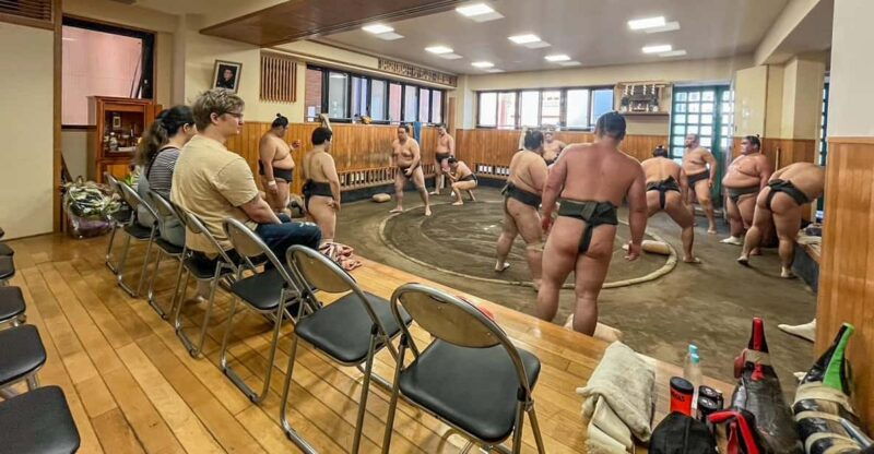 tokyo-sumo-practice-tour-with-ring-side-seat-and-photoshoot
