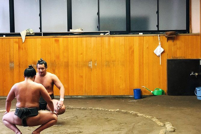 watch-sumo-morning-practice-at-stable-in-tokyo