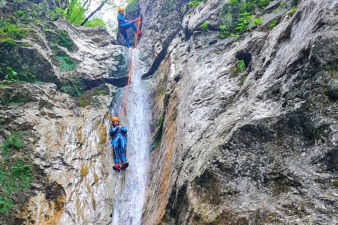 beginner-canyoning-tour-in-the-susec-canyon-bovec-slovenia
