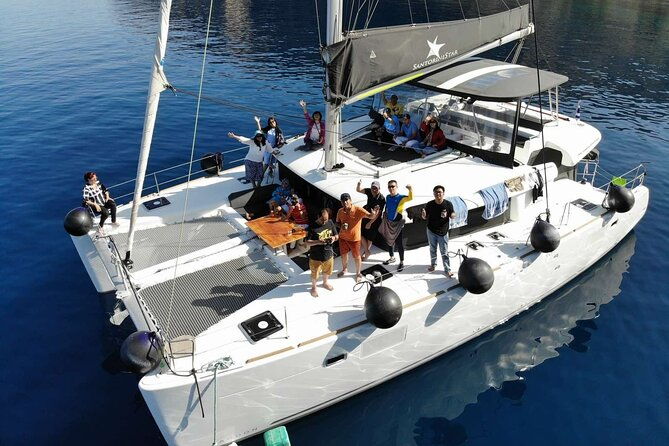 half-day-tailor-made-private-catamaran-cruise-in-santorini