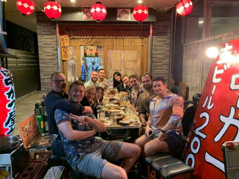 osaka-private-food-bar-tour-in-namba-3-drinks-dishes