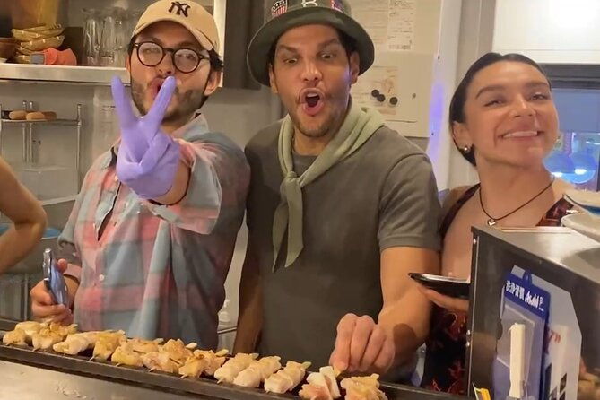 sake-tasting-and-yakitori-onigiri-making-experience