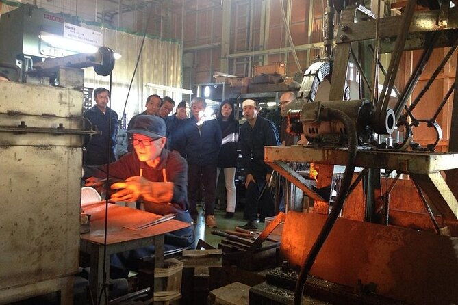 tsubame-sanjo-6hr-private-factory-tour-with-guide-vehicle