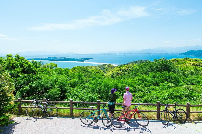 day-trip-from-central-fukuoka-rental-cycle-in-shikanoshima-island