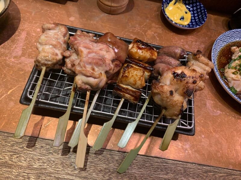 osaka-private-food-bar-tour-in-namba-3-drinks-dishes