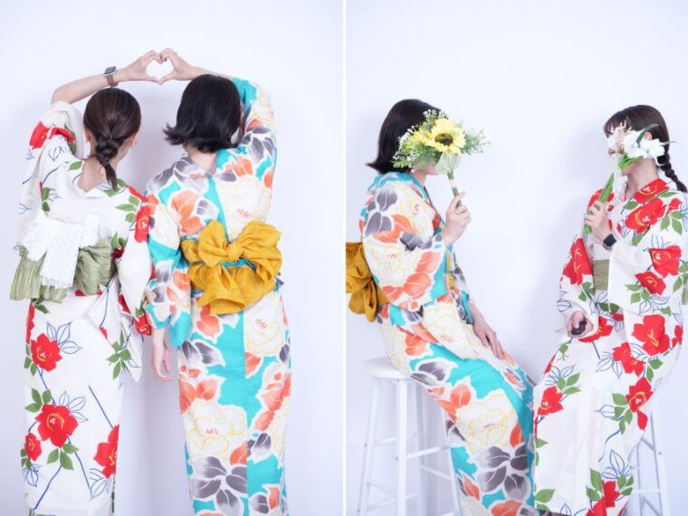 kanazawa-selfie-photo-experience-with-rental-kimono-color