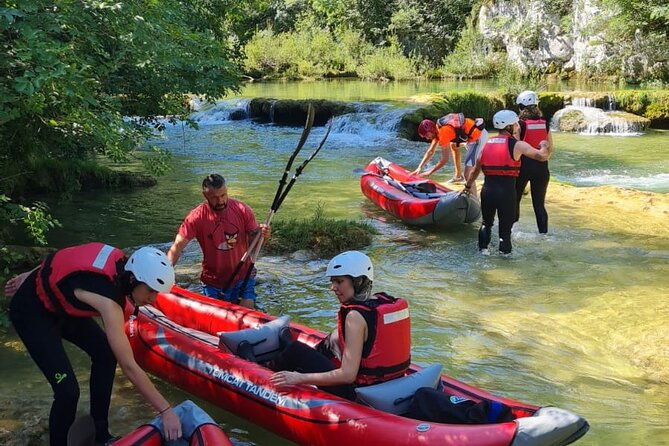kayaking-in-mreznica-waterfalls-near-slunj-and-plitvice-lakes