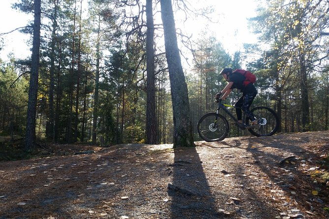 mountain-biking-small-group-in-stockholm-forests-for-beginners