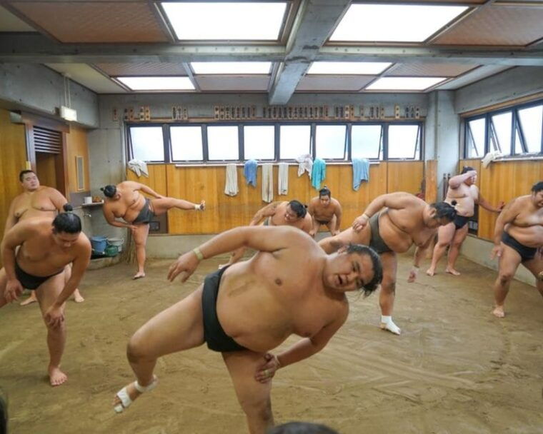 tokyo-sumo-practice-tour-with-ring-side-seat-and-photoshoot