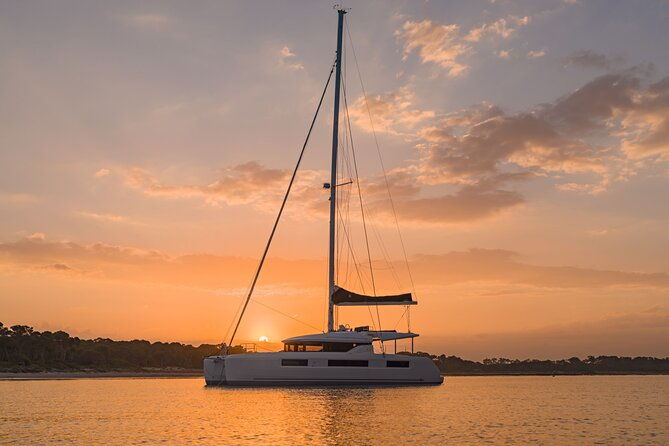 athens-semi-private-sunset-catamaran-cruise