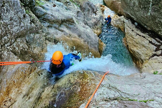 beginner-canyoning-tour-in-the-susec-canyon-bovec-slovenia