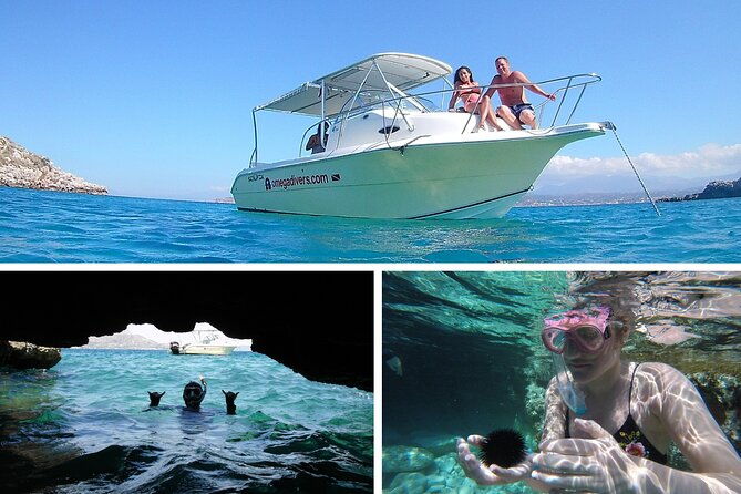 chania-boat-trip-with-guided-snorkeling-tour-sup