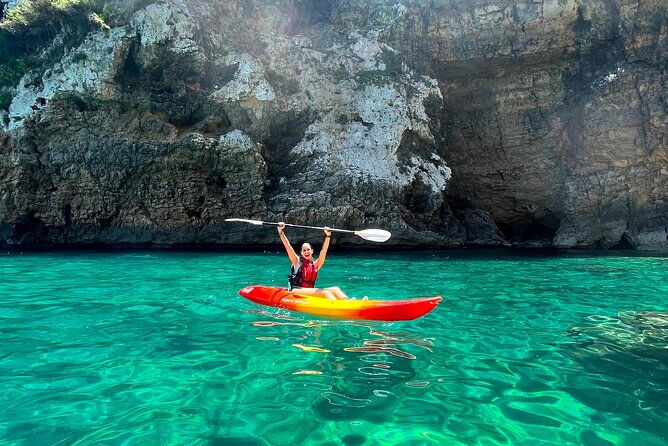 kayak-paradise-cala-portixol-snorkel-cave-cliff-jumping-tour