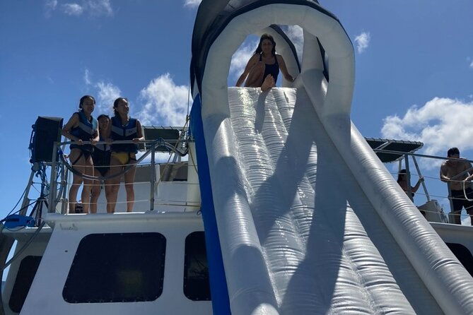 5 in 1 Deluxe Cruise: Turtle Snorkeling, Activities and Pick-Up