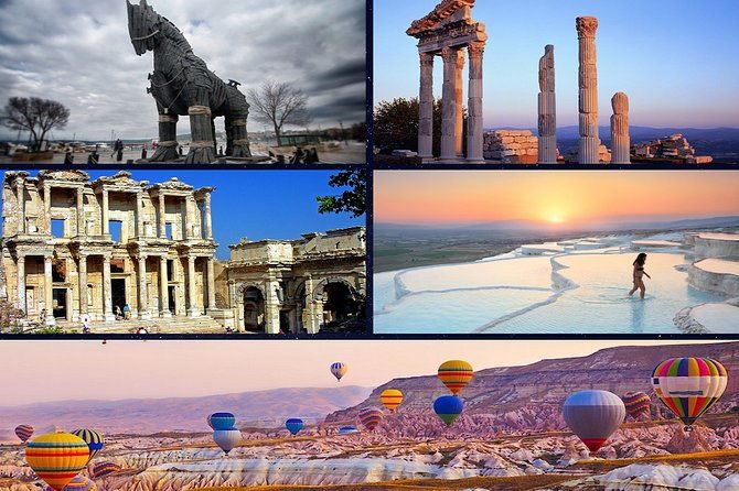 6-days-turkey-tour-cappadocia-ephesus-pamukkale-gallipoli-troy-tour
