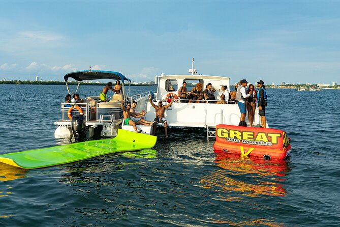 Aquatic Adventure: Boat Tour With Jetskis, Tubing, and Open Bar