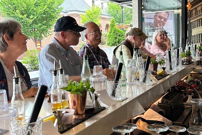 Cocktails and Conversations: Group Cocktail Making Class