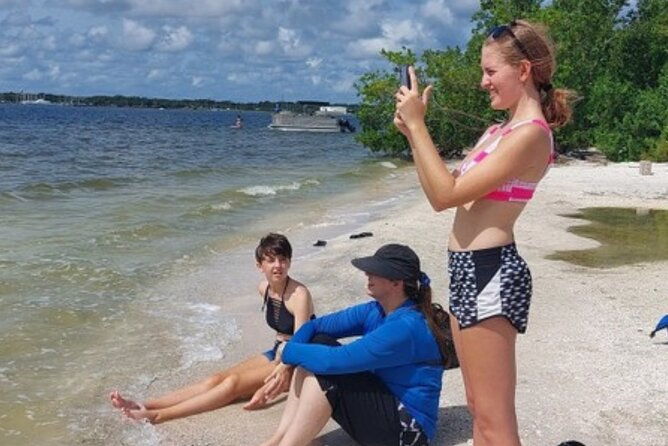 Dolphin and Manatee Clear Kayak or Paddleboard Island Hop Tour