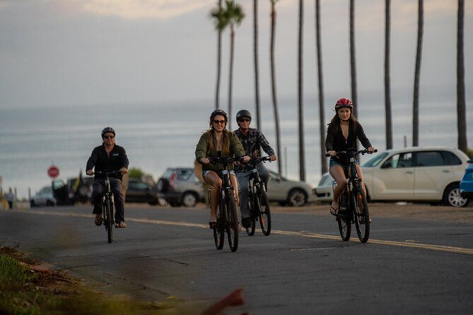Electric Bike Guided North Coast Tour From Solana Beach to Moonlight Beach