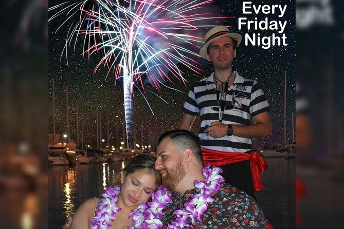 fireworks-waikiki-gondola-cruise-lots-of-fun
