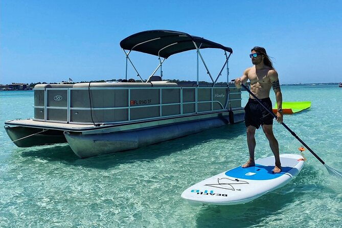 Full Day Pontoon Boat Rental- Fort Walton Beach