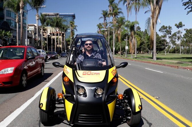 GPS Talking Electric Gocar: 2 Hour Coronado Tour