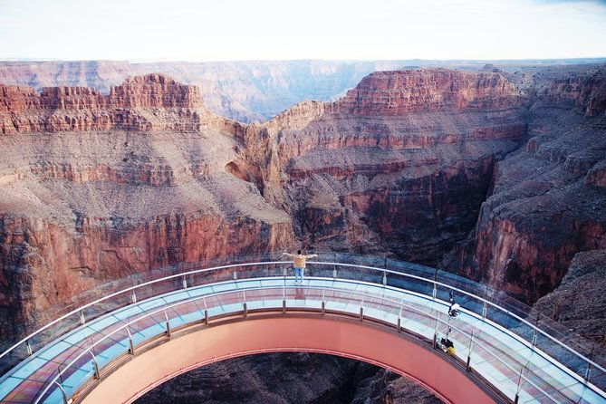 Grand Canyon West Rim by Coach With Helicopter Tour and Meals
