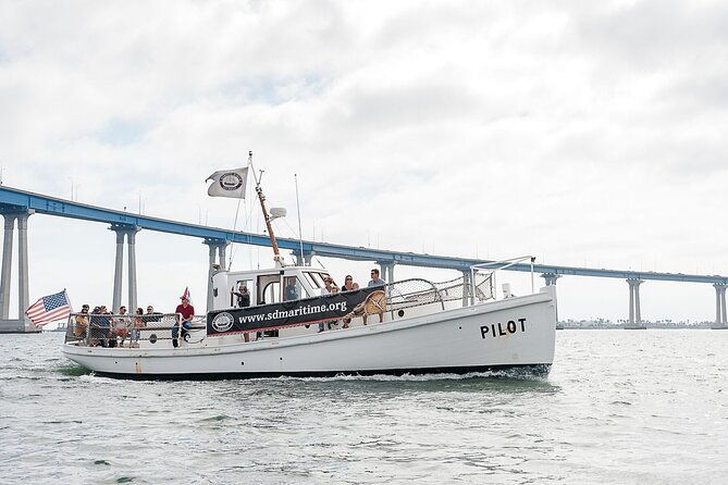 Historic Bay Cruise Aboard 1914 Pilot Boat With General Admission