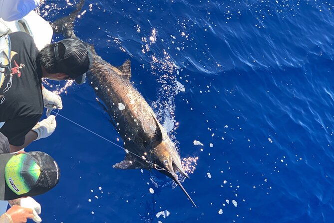 Shared Deep Sea Full-Day Fishing Charter in Hawaiian Waters