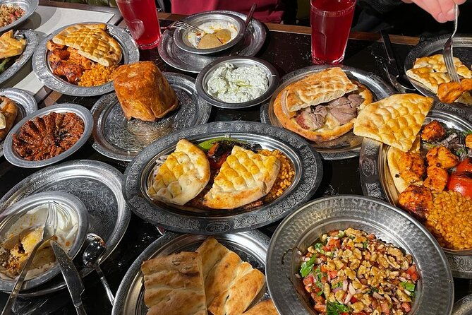 traditional-turkish-dinner-feast-in-a-local-restaurant