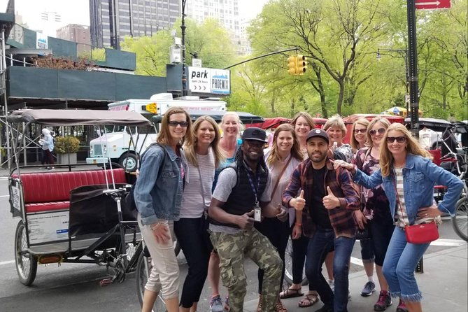VIP 2-hour Central Park Pedicab Tour