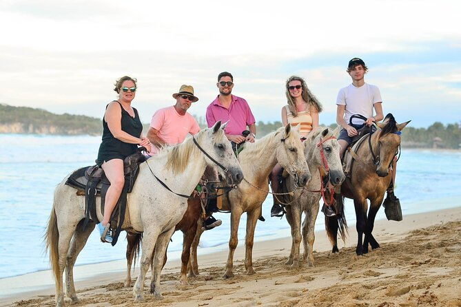 beach-sunset-on-horse-riding-in-punta-canaprivate-option