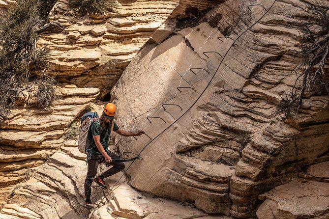 east-zion-elk-heart-cliffs-via-ferrata-and-rappelling-3hr-2