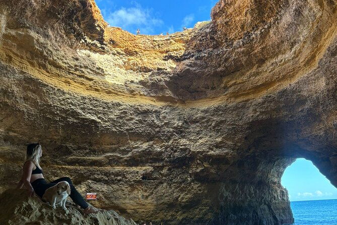 express-sup-tour-stop-inside-benagil-cave-small-group
