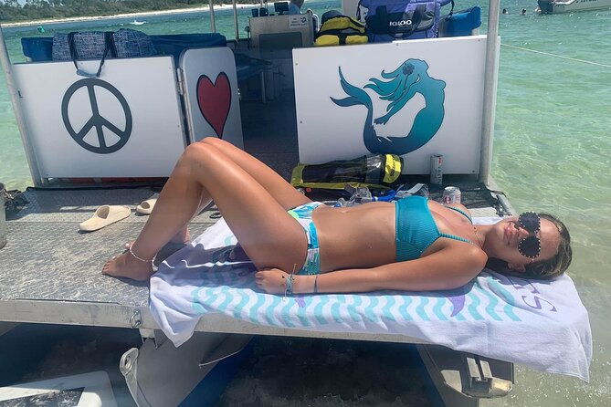 frisky-mermaid-scenic-bay-cruise-snorkeling-stop-equipment