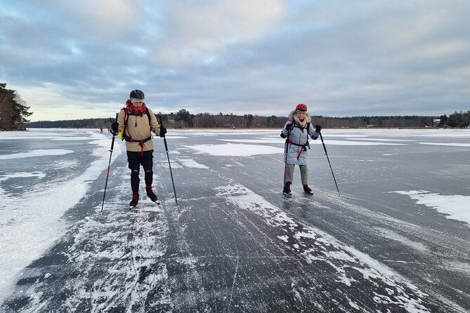 nordic-ice-skating-on-a-frozen-lake-in-stockholm