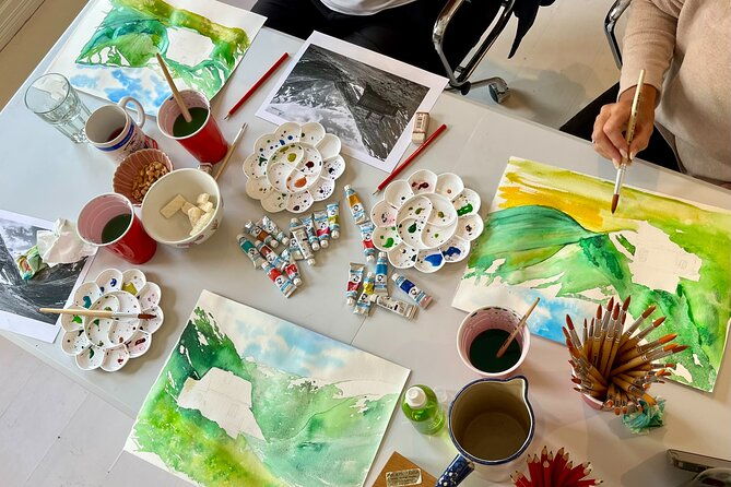 paint-norwegian-landscape-with-watercolor-in-bergen-2