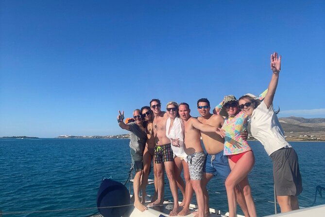 private-full-day-catamaran-cruise-from-paros-with-lunch