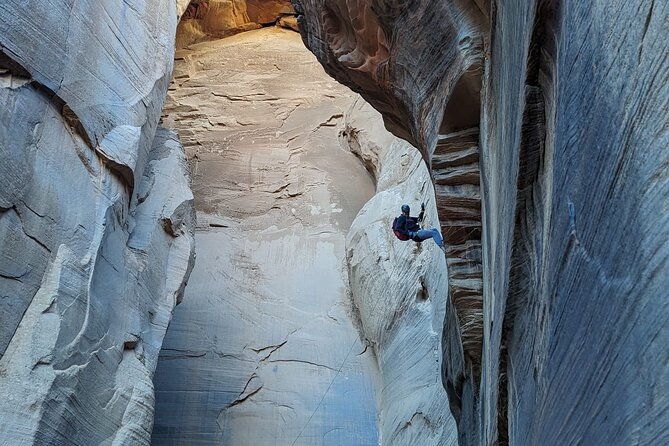 rappelling-through-rock-canyon-near-zion-national-park